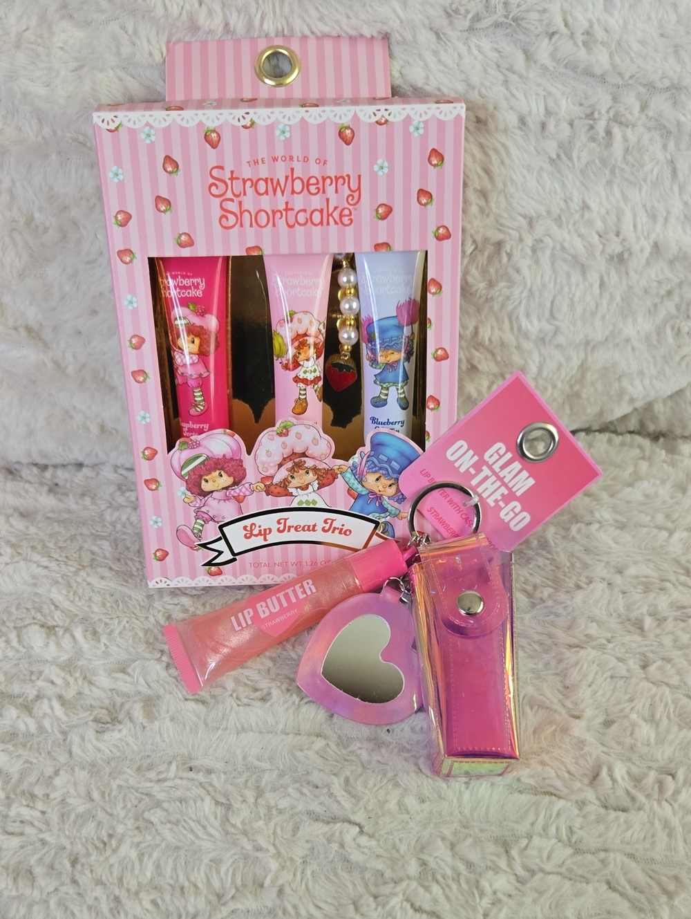 Pink Lip Treat Trio - Kids Accessories